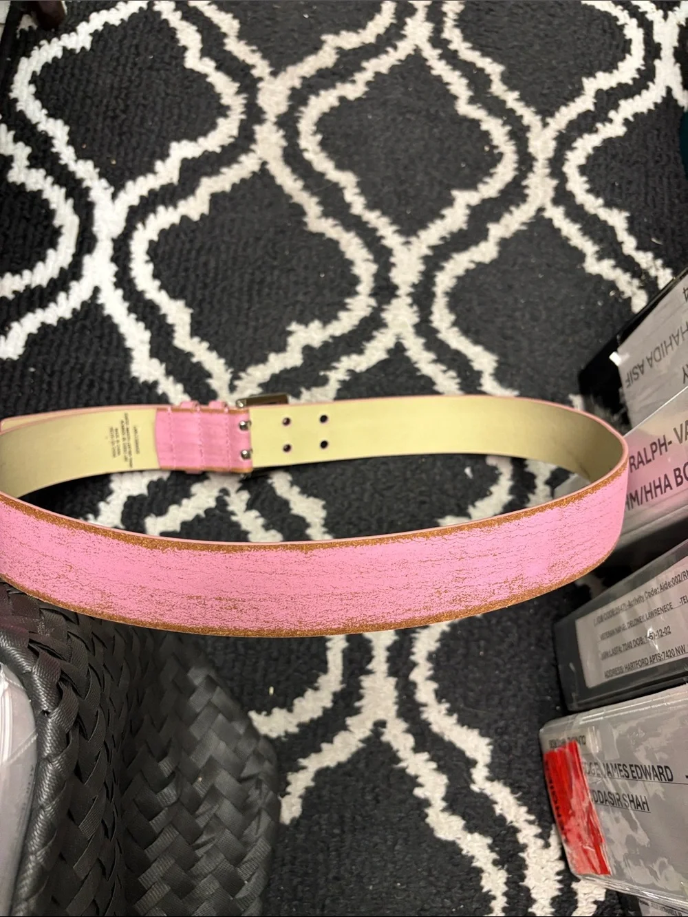 Acabado metallic pink